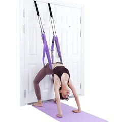 Yoga Fitness Stretching Strap, Adjustable Leg Stretcher Back Bend Assist Trai…