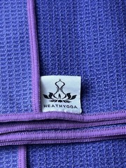 Lot of 2, WAYmat Hot Yoga Thick Mat (wheat) & Heathyoga Thin Mat (purple)