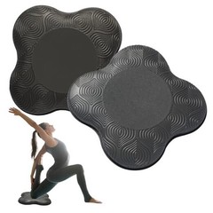 2 Pack Yoga Knee Pads Mat Set – Extra Thick Foam Kneeling Pad Cushion for black