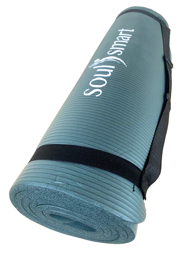 Yoga Mat Fitness Mat 188x61x1 Green Non Slip Sports Mat Pilate Yoga Mat NEW