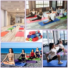 Wettarn 18 Pieces Yoga Mats Bulk Non Slip Exercise Mats Fitness Mats Workout …