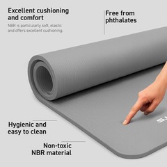 Extra Comfortable Non-Slip Yoga Mat with Strap – Perfect for Home Workouts