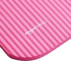 Extra Thick Yoga Mat 1/2-Inch High Density Exercise Mat with Carrying Strap Pink