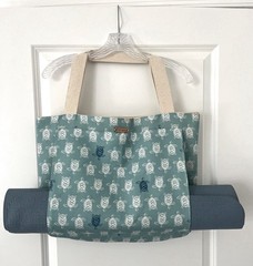 Puka Maui Yoga Sea Turtle Tote Bag New With Tags!!!
