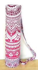 Indian Handmade Yoga Bag Unisex Cross Body Shoulder Bag Yoga Mat Carrier Gym Bag