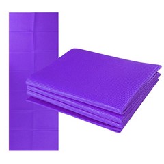 Folding Yoga Mat 68 X 27 Inch 4mm Super Thin PVC Yoga Mat For Beach Park UYIL