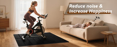 Treadmill Mat for Carpet Floors, 63″×30″, 0.2″ Thick Walking Pad Mat for