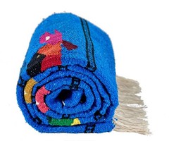 Baja Trader, Serape, Molina Mexican Blanket, Yoga Mat, Camping, Beach, Picnic…