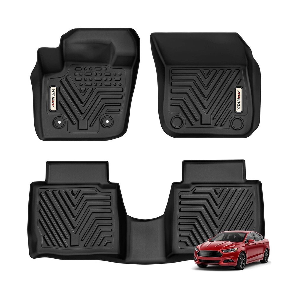YITAMOTOR Floor Mats Fit for Fusion & MKZ 2013 2014 2015 2016, Custom Fit Flo…