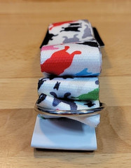 French Bull Yoga Strap Bulldogs 1.5″ x 72″ Exercise Stretching Pilates