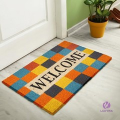 Doormat Coconut Modern Welcome 40×70 cm Doormat Outdoor and Indoor Doormat…