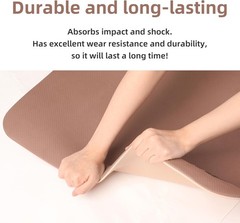 72″ x 24″ Comfort Yoga Mat with Double-Sided Non-Slip Surface – Perfect for All