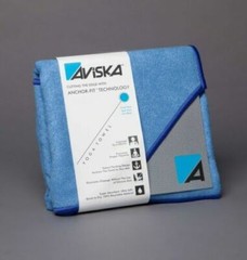 Aviska Anchor-Fit Yoga Towel Cornerless Design Quick Dry Pilate Mat Sky Blue (C)