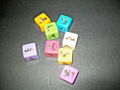 Premium Yoga Dice by Asana Moon 48 Asanas Yoga Poses & Exercises Missing Booklet