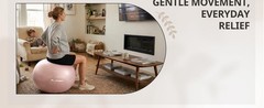 Exercise Ball Yoga Ball,Office Seating & Balance Ball Chair, Stability Ball for
