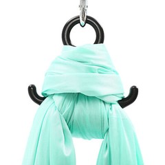 6M Aerial Yoga Sling Hammock Kit with Carabiners Green Polyester 440LB Capacity