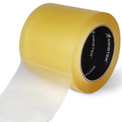 Meister Deluxe 8mil 4 Width x 84' Length – 1 Roll, Clear / Transparent