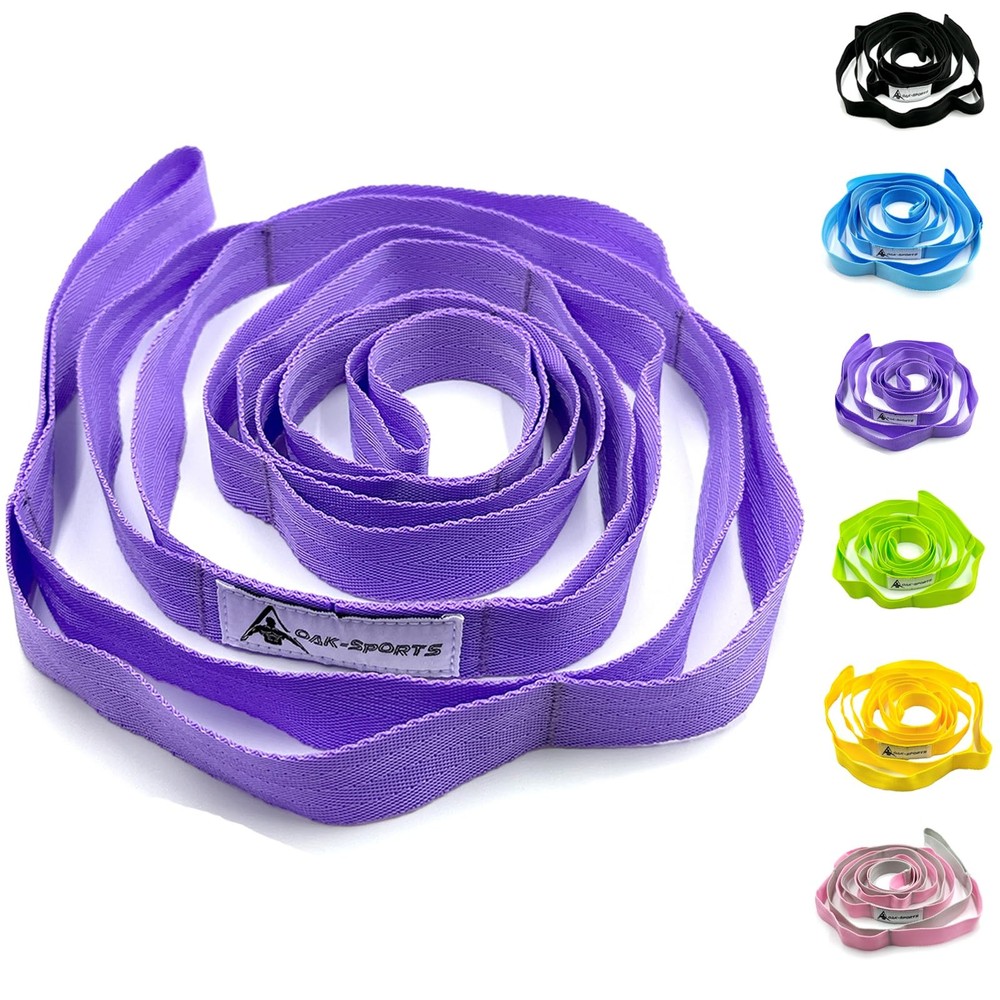 Stretching Strap Yoga Strap with Loops, Stretch Straps for Physical Therapy, …