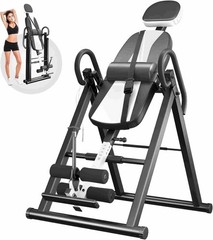 YOLEO Gravity Heavy Duty Inversion Table with Headrest & Adjustable Protectiv…