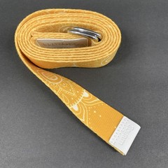 Zoyam Yoga Strap Sunflower Yellow Exercise Work Out Zen Thick High Grade Webbing