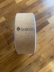 12 Inch Yoga Wheel GreEco Brand New Never Used Cork Outer Covering