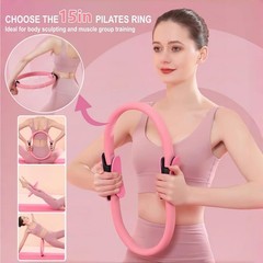 Eco-Friendly Pilates Equipment Set with Booty Bands & Figure 8 Resistance Band
