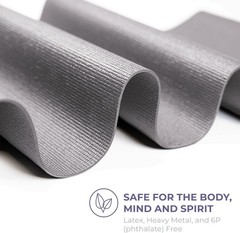 Voyage 5mm Studio Yoga Mats 6 Pack 72x24in