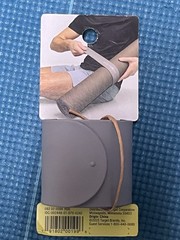 All in Motion Yoga Mat Slap Band Strap 19.5in Gray Exercise Mat Holder