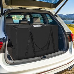 Folding Mattress Storage Bag, Fits 4″ Single Mattress 650D Oxford Cloth Trifo…
