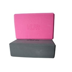 Set of 2 Yoga Blocks/Yoga Block Choose Your Color and Size GREY and PINK
