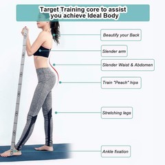 Stretch Strap, Elastic Yoga Stretching Strap, Multi-Loop for Physical Therapy…