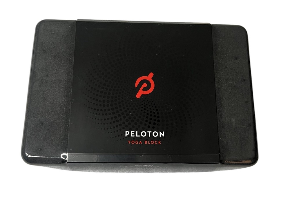 Peloton Yoga Block Black High Density EVA Foam 4” x 6” x 9” New