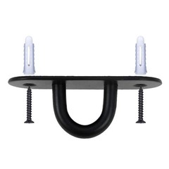 Stainless Steel Heavy Duty Ceiling Hooks with Screws and Plastic Anchors, Wal…