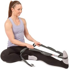 Static Stretch Strap, 6 ft. Long – Durable Woven Tool for Home Fitness & Gym …