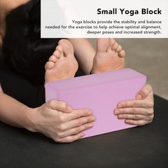 2PCS Pink Yoga Block For Yoga Pilates Meditation Nonslip Appearance Provides Sta