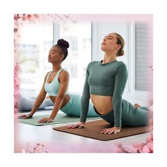 Timgle 6 Pcs 10mm Thick Yoga Mat Bulk 68 x 24 Inches Assorted Colors Exercise…
