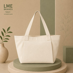 Canvas Yoga Tote Bag with Exterior Sleeve for Yoga Mat; 8 Colors to Choose from