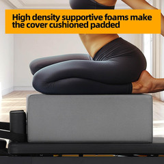 Pilates Reformer Sit Box, Pilates Sitting Box for Home Workout and Gym, Pilates