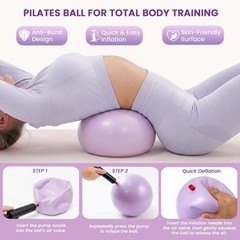 Pilates Kit – 15″ Pilates Ring Set for Women Home Workouts, Pilates/Yoga Equi…