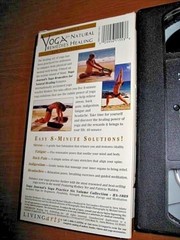 Yoga Remedies Natural Healing Rodney Yee VHS FOR BEGINNERS