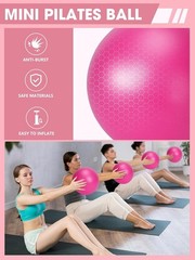 Versatile Pink Pilates Essentials Kit – Circle, Ball, Bands for All Levels