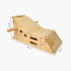 Heart Yoga Bench, Simhasan Box. Iyengar yoga, Yoga props, wooden yoga props