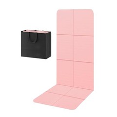 Yoga Mat for Travel, Non-Slip Yoga Mat, Exercise Mat 1/4″ Thick Yoga Mat pink