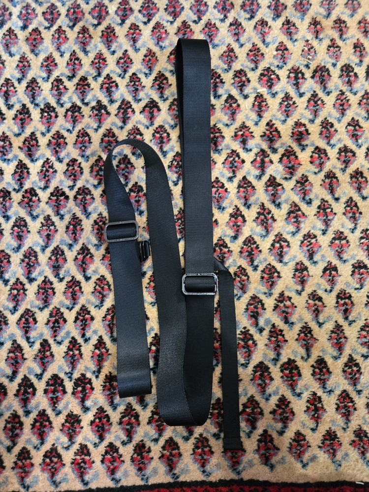 lululemon bag strap mat carrior black belt harness