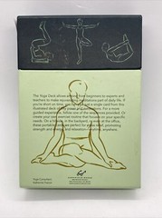 The Yoga Deck 50 Card Deck By Olivia H Miller Yoga Poses Meditations Breathing
