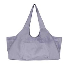 Multi-color Canvas Breathable Oversized Mat Bags Tote Sling Carrier Side Pocket