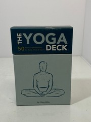 🍉 The Yoga Deck : 50 Poses and Meditations for Body Mind & Spirit by Miller EUC