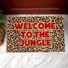– Coconut “Better Late” Doormat with Non Slip PVC Base. Hand Painted…