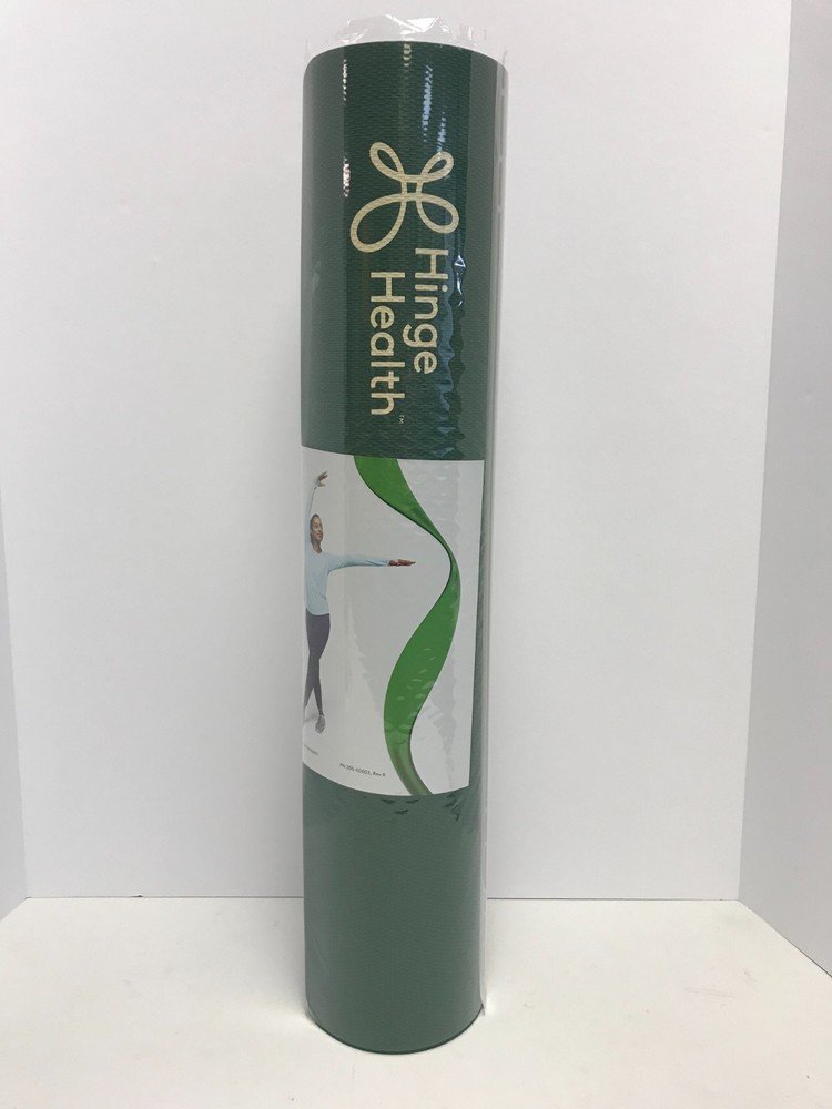 Hinge Health Made for Movement Eco-Friendly Non-Slip Yoga Mat 72″x24″ New 11