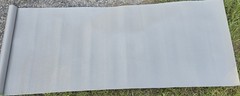 Bleeders Gray Yoga Mat w/Carry Bag & Adjustable Shoulder Strap Non Slip Exercise